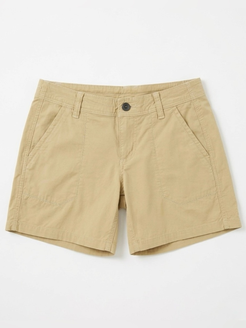 KUHL Splash Shorts 5” Inseam Women’s Size 8 Tan Yellow Hiking Cargo